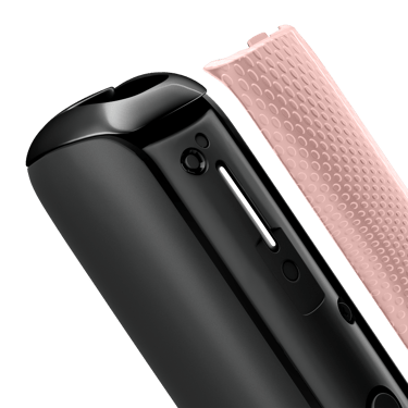 Gambar dekat panel Rose Gold Augmented Pattern tanpa peranti, menampilkan tona logam hangat, corak bertekstur dan kedalaman kemasan premium.