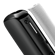 Close-up of Lunar Silver Augmented Pattern Ploom AURA front panel removed from the device, focusing on metallic sheen and textured pattern detail.
