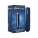Ploom AURA Navy Blue dipersembahkan bersama paket, menonjolkan warna biru gelap dan reka bentuk pembungkusan premium.