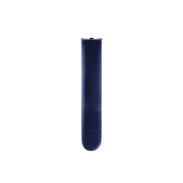 Front-facing view of the Navy Blue Augmented Pattern front panel, presenting its symmetrical design and confident, modern appearance.