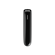 Front view of the Ploom AURA Jet Black device showcasing clean lines, compact size, and smooth modern finish.
