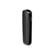 Side profile of the Ploom AURA Jet Black device highlighting its slim silhouette and ergonomic heated tobacco design.