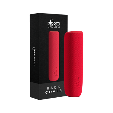 Ploom AURA Back Cover Lava Red pack, offering bold, energetic color choices for users who enjoy making a confident style statement.
