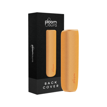 Ploom AURA Back Cover Mango Sorbet pack, offering fun, energetic color options to brighten your device, lift your mood, and reflect your playful style