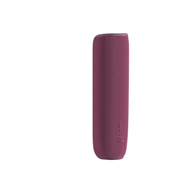 Dark Orchid Ploom AURA Back Cover right view, showing sleek edges and a deep, dramatic shade designed for expressive daily use.