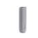 Lunar Silver Ploom AURA Back Cover right view, showcasing smooth curves and a polished metallic tone designed for comfortable daily use