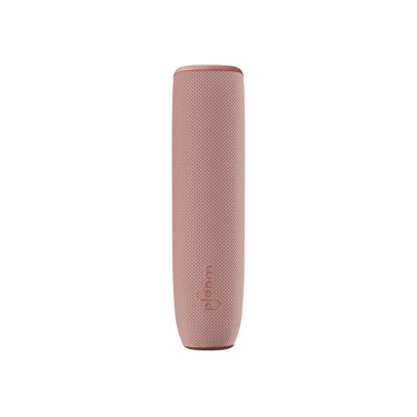 Rose Gold Ploom AURA Back Cover dari hadapan, mempersembahkan permukaan digilap dengan keanggunan halus untuk rupa harian premium.
