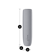 Ploom AURA device with Lunar Silver Back Cover and dimensions 10.2cm × 2.2cm × 2.2cm, designed to fit neatly into your daily lifestyle.