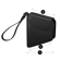 Gambar dekat Jet Black Duo Carry Case tertutup dengan dimensi 10.2 cm tinggi × 2.2 cm lebar × 2.2 cm dalam, menonjolkan rekaan harian yang licin.