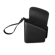 Pandangan sisi Duo Carry Case Jet Black kosong dan terbuka, memperlihatkan profil nipis dan ruang dalaman yang tersusun rapi.