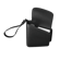 Pandangan sisi Jet Black Duo Carry Case dengan peranti dan stik, menampilkan ruang simpanan padat, ringkas, dan kemas.