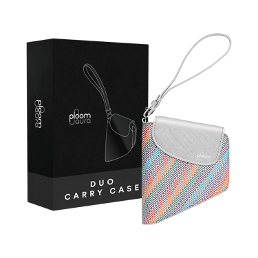 Ploom AURA Duo Carry Case Multicolored Patterned Canvas pack menawarkan pilihan perlindungan berani dan ekspresif dengan karakter visual playful.