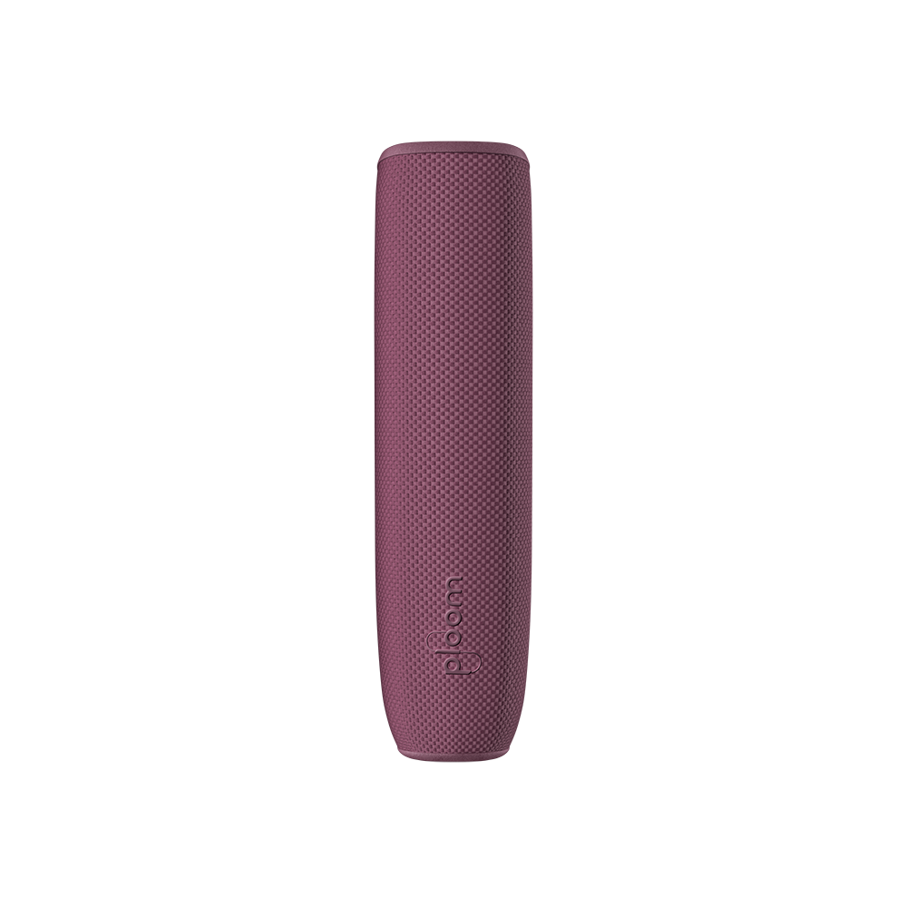 Dark Orchid Ploom AURA Back Cover front facing, presenting a rich, elegant color balanced with a clean and minimalist design approach.
