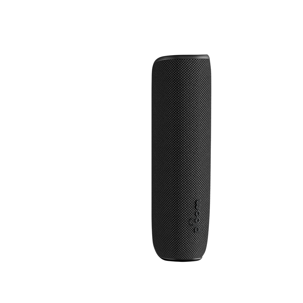 Jet Black Ploom AURA Back Cover right view, presenting clean edges and premium finish for confident, everyday use
