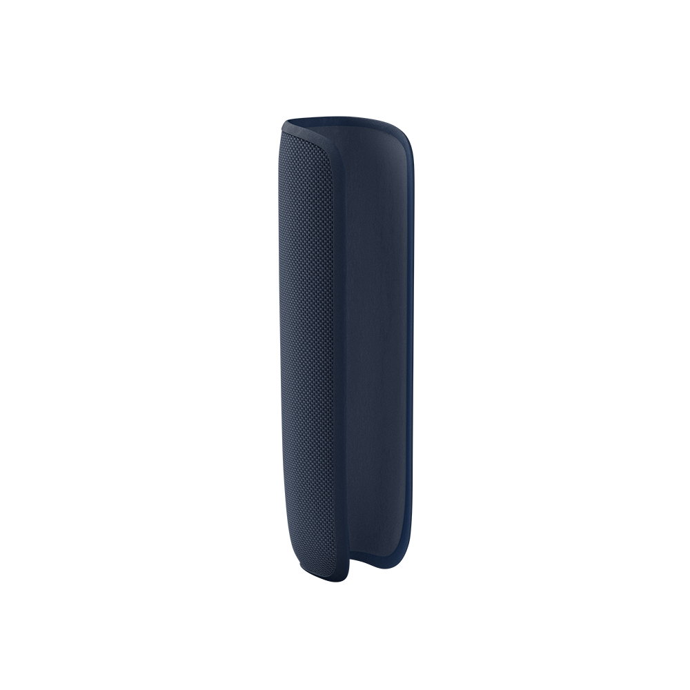 Navy Blue Back Cover for Ploom AURA shown alone, highlighting a rich, smooth finish with understated elegance for any setting
