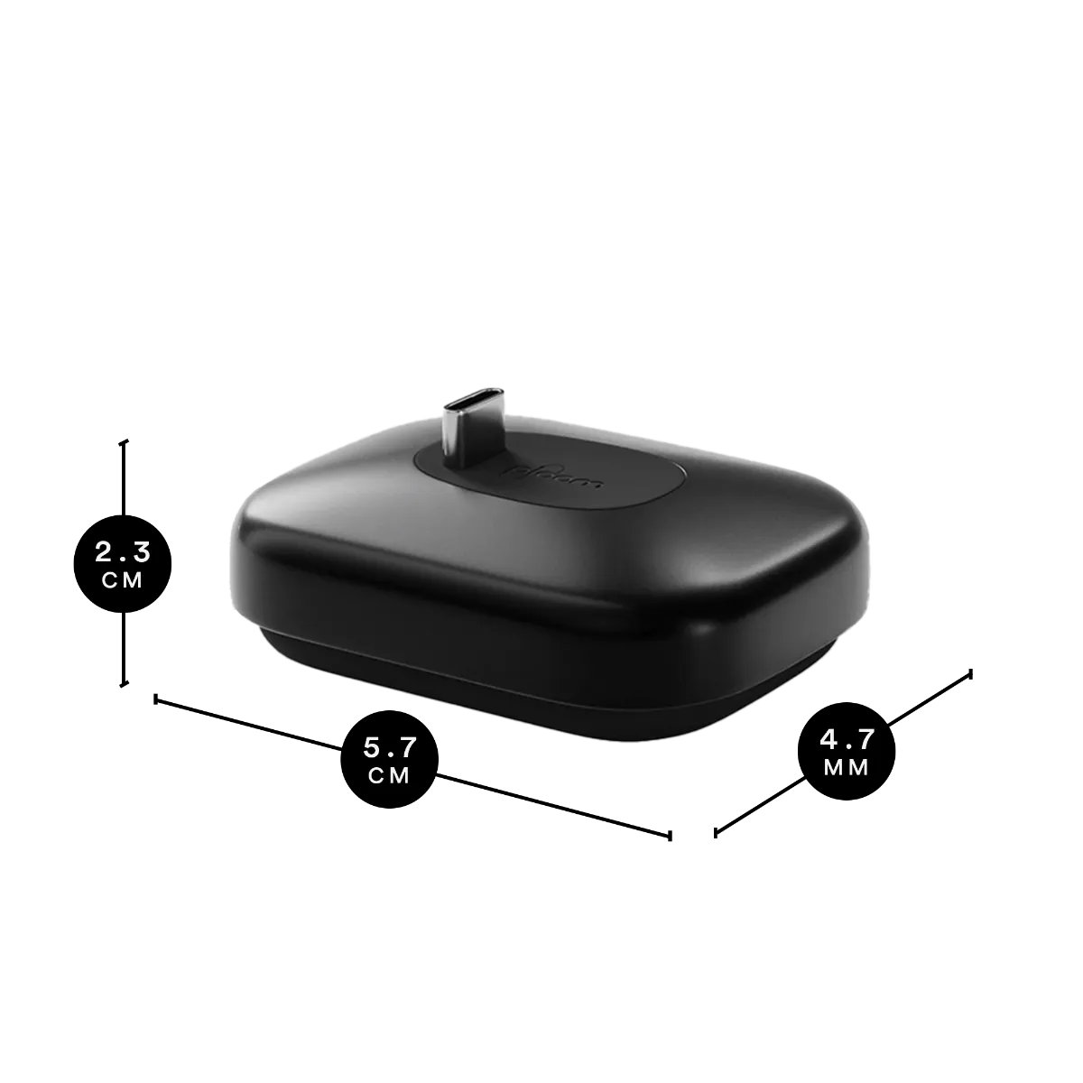 Ploom X Advanced docking station black dimensions
