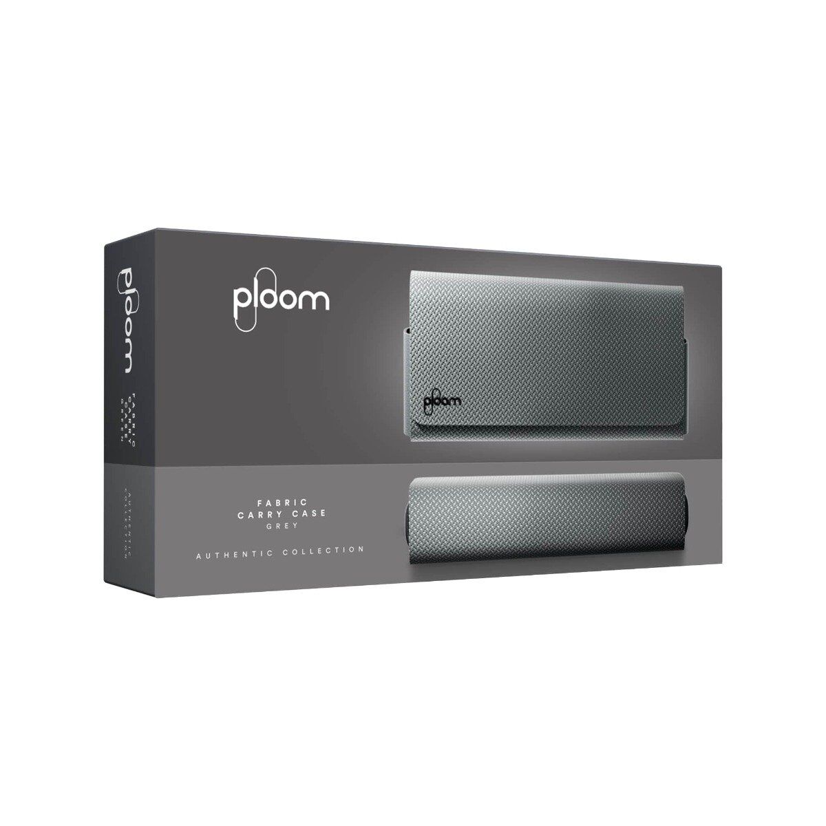 Ploom X Advanced fabric carry case grey packaging
