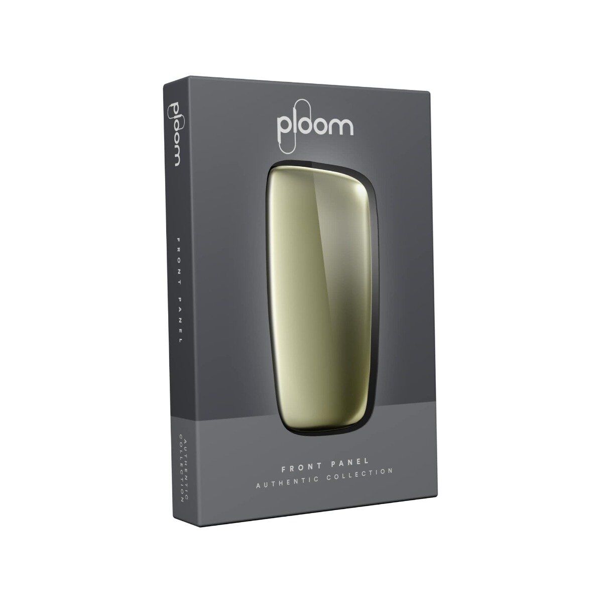 Ploom X Advanced front panel golden haze packaging
