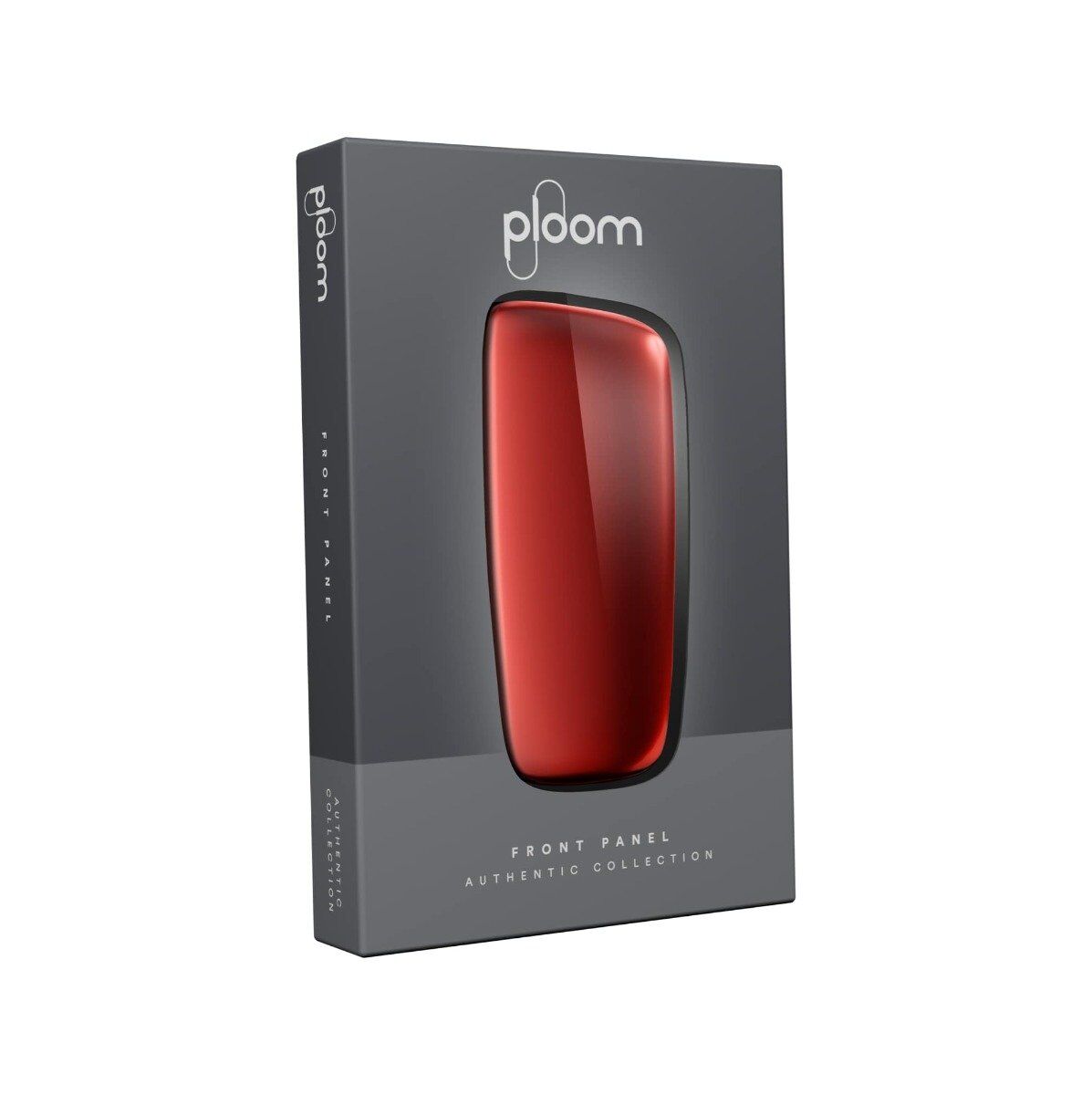 Ploom X Advanced front panel lave red packaging
