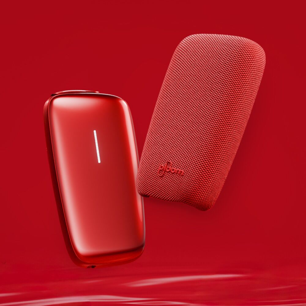 Ploom X Advanced Red by Ora ïto Device + Back Cover Bundle