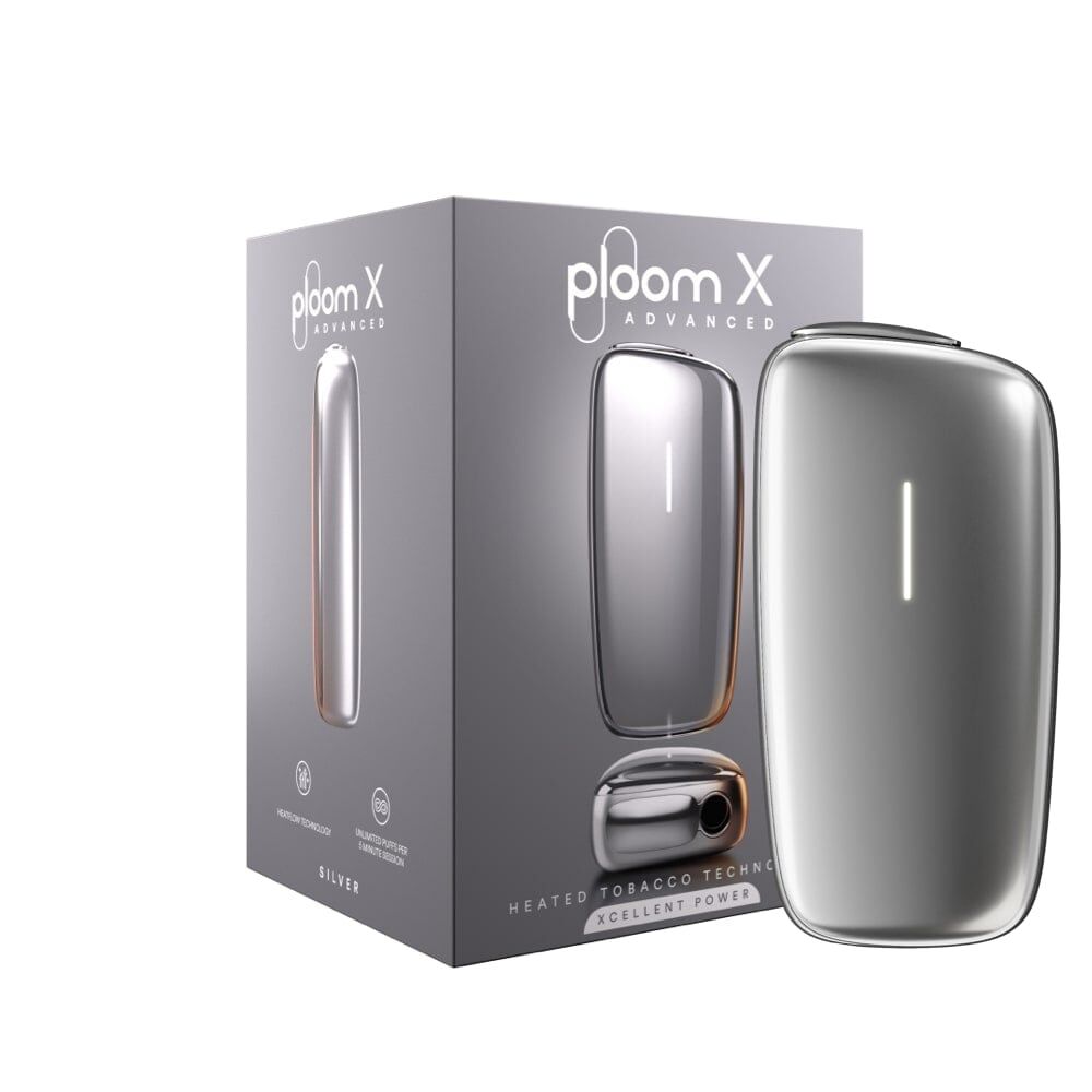 Pembungkusan Ploom X Advanced Silver
