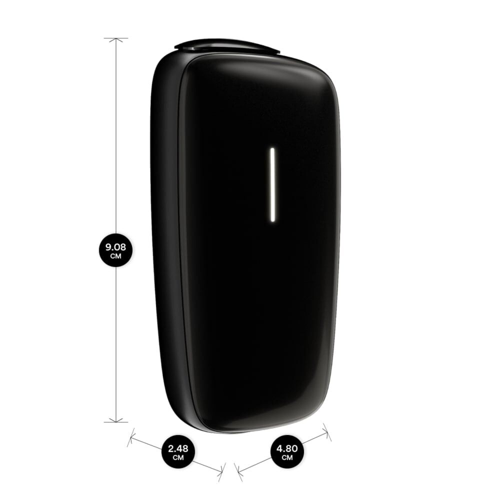 Ploom X Advanced Black dimensions
