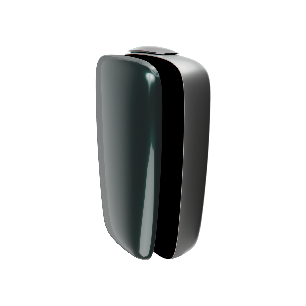 Ploom X Advanced front panel deep water green side facing
