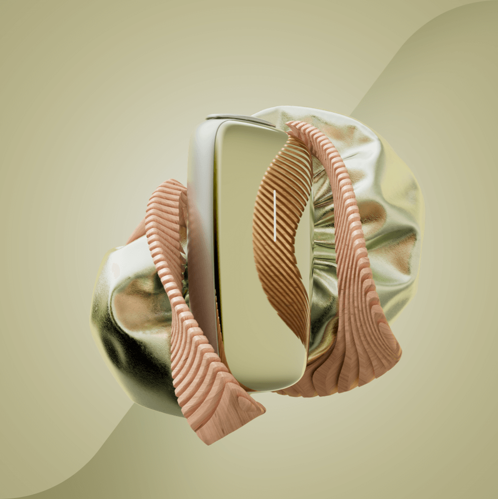 Ploom X Advanced front panel golden haze texture
