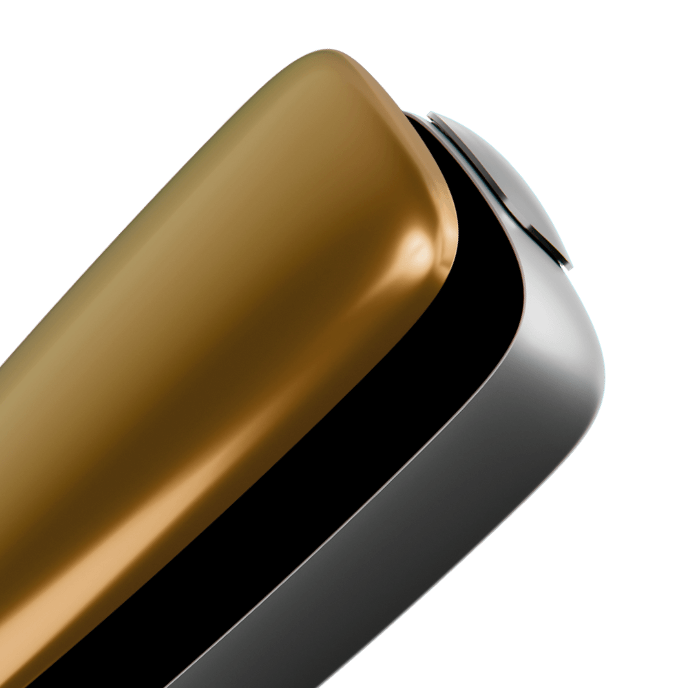 Ploom X Advanced front panel mango sorbet close up
