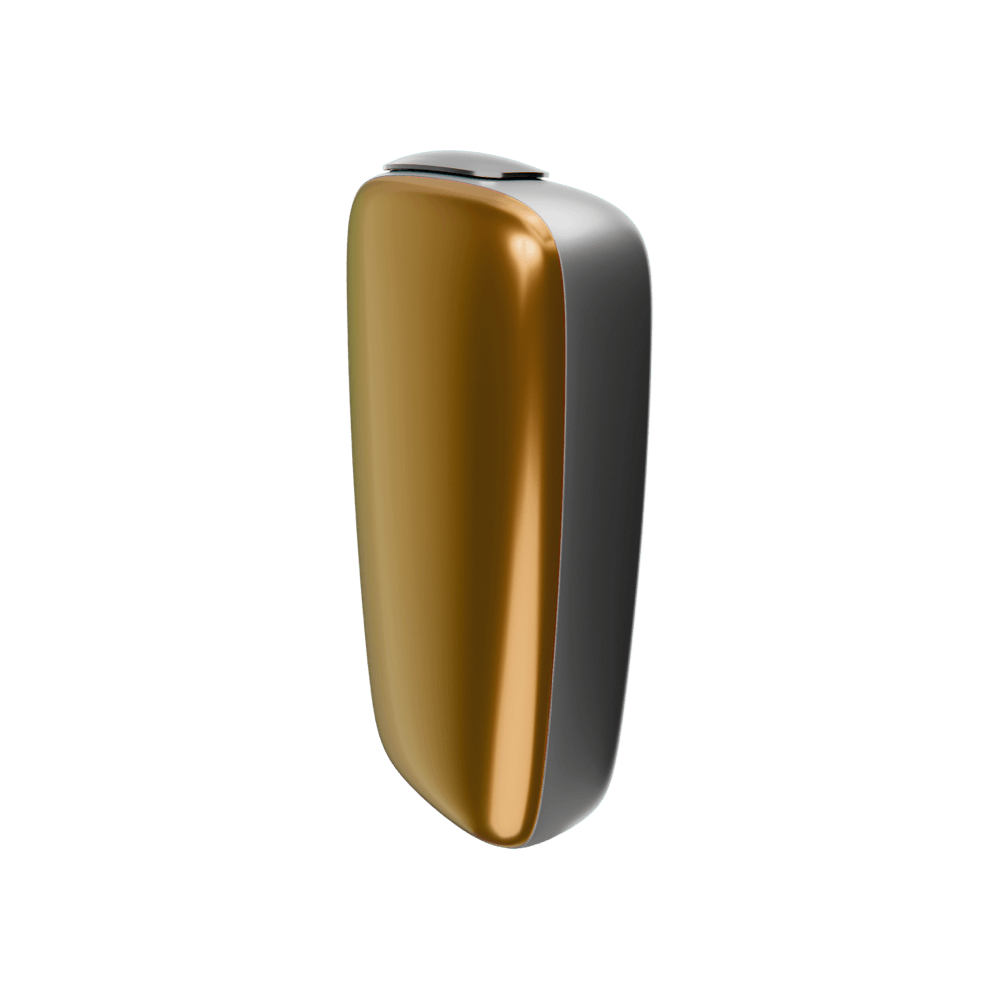 Ploom X Advanced front panel mango sorbet side facing
