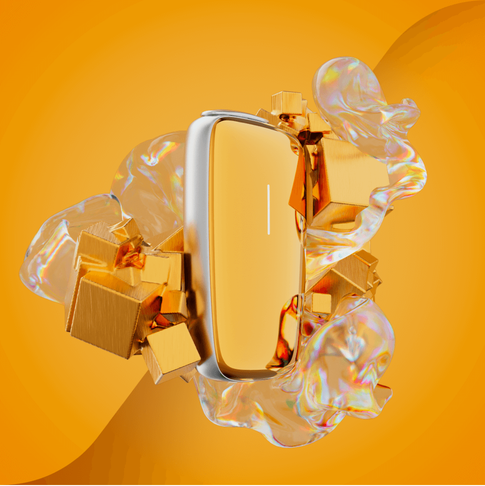 Ploom X Advanced front panel mango sorbet texture
