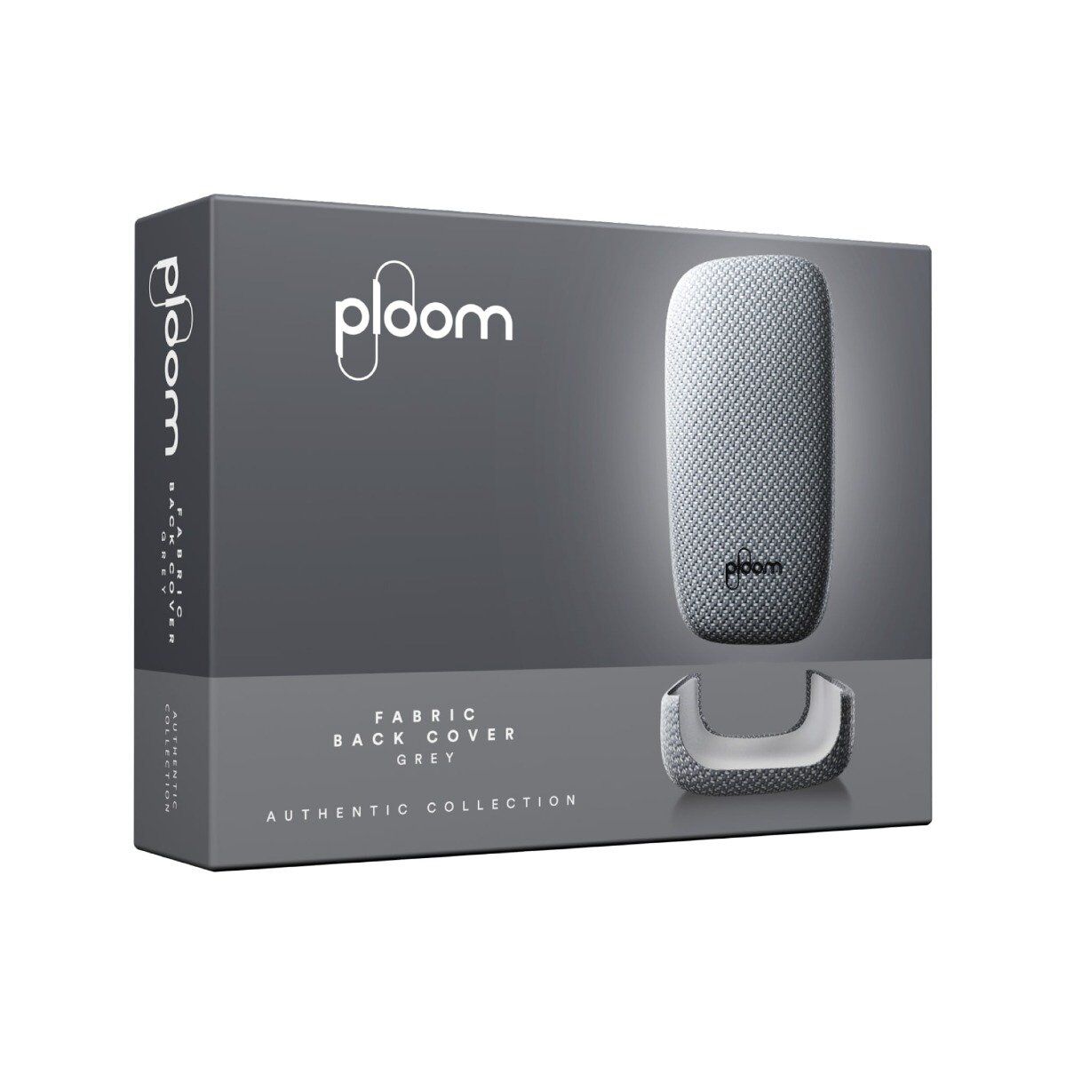 Ploom X Advanced fabric back cover grey back inside front
