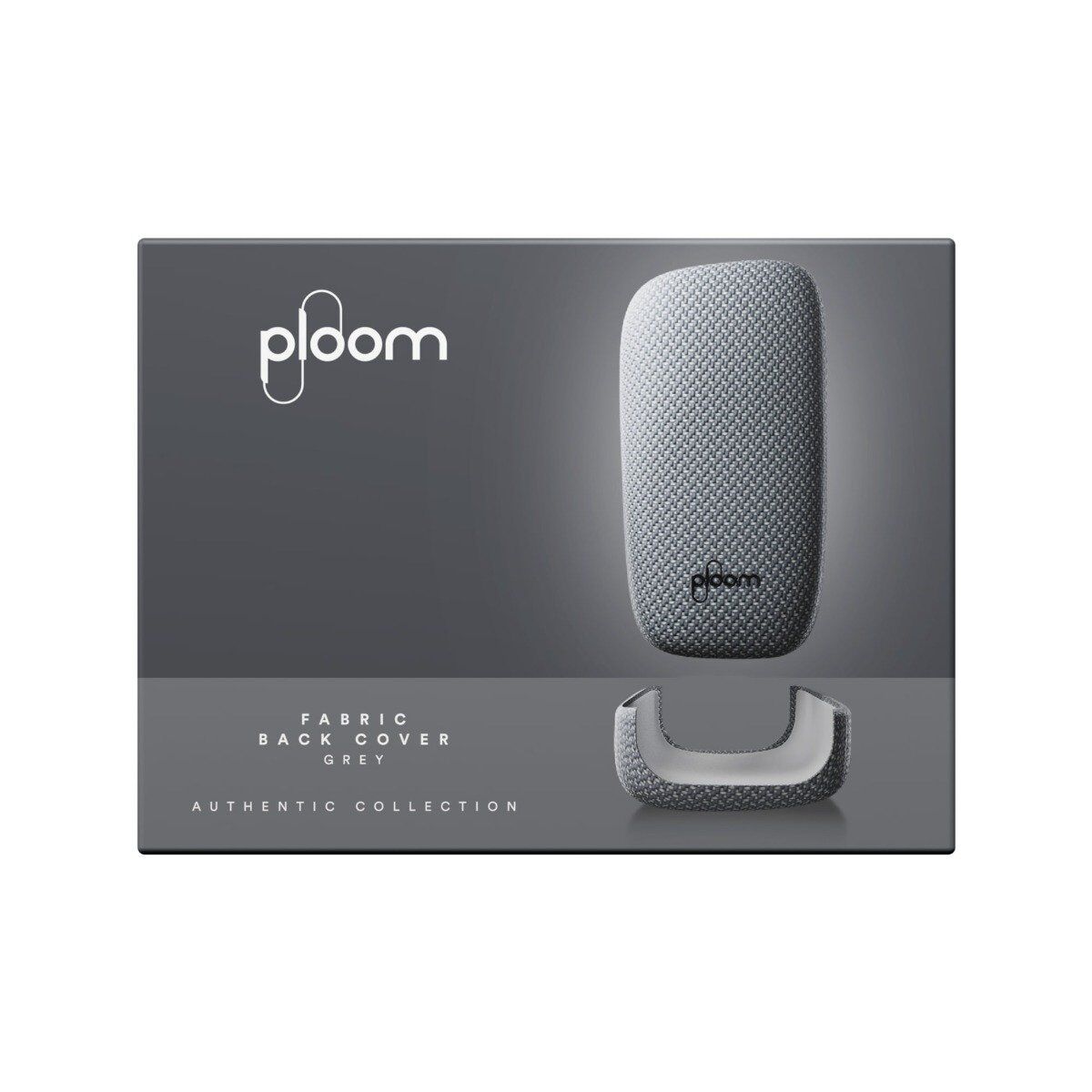 Ploom X Advanced fabric back cover grey back inside front
