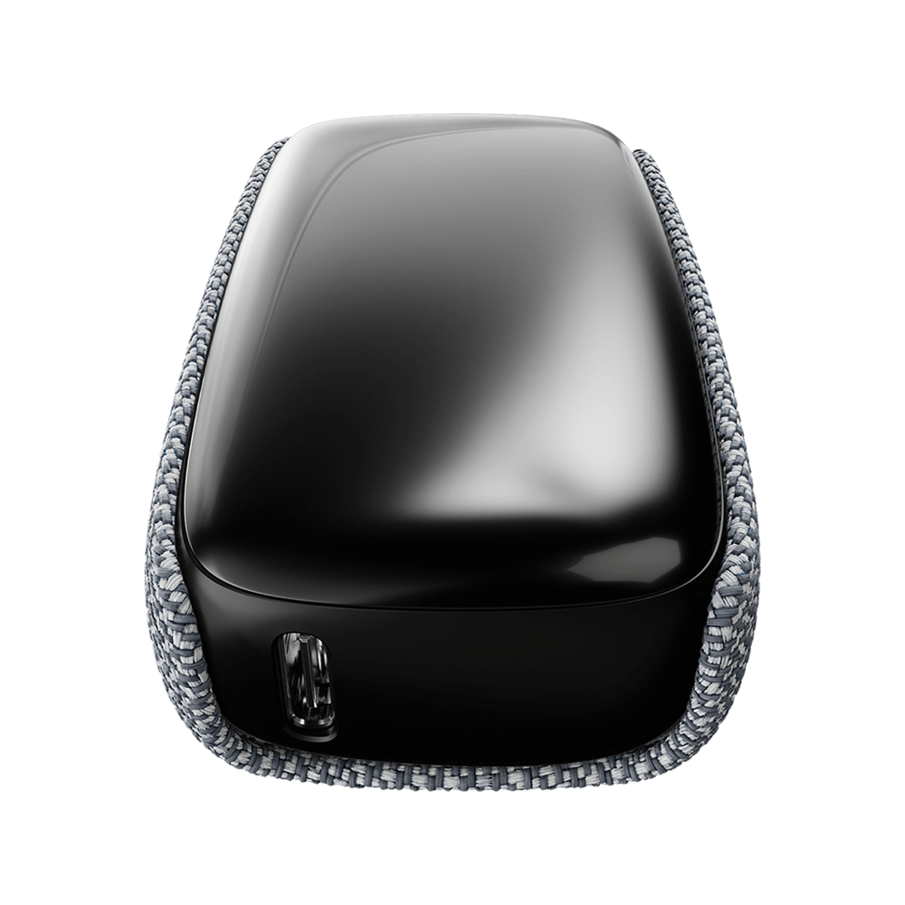 Ploom X Advanced fabric back cover grey extra shot
