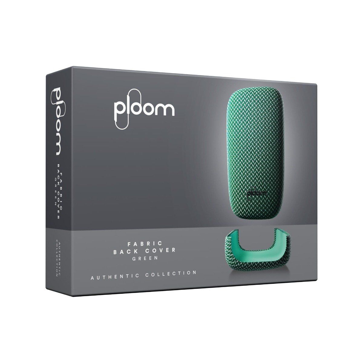 Ploom X Advanced fabric back cover ploom green inside front
