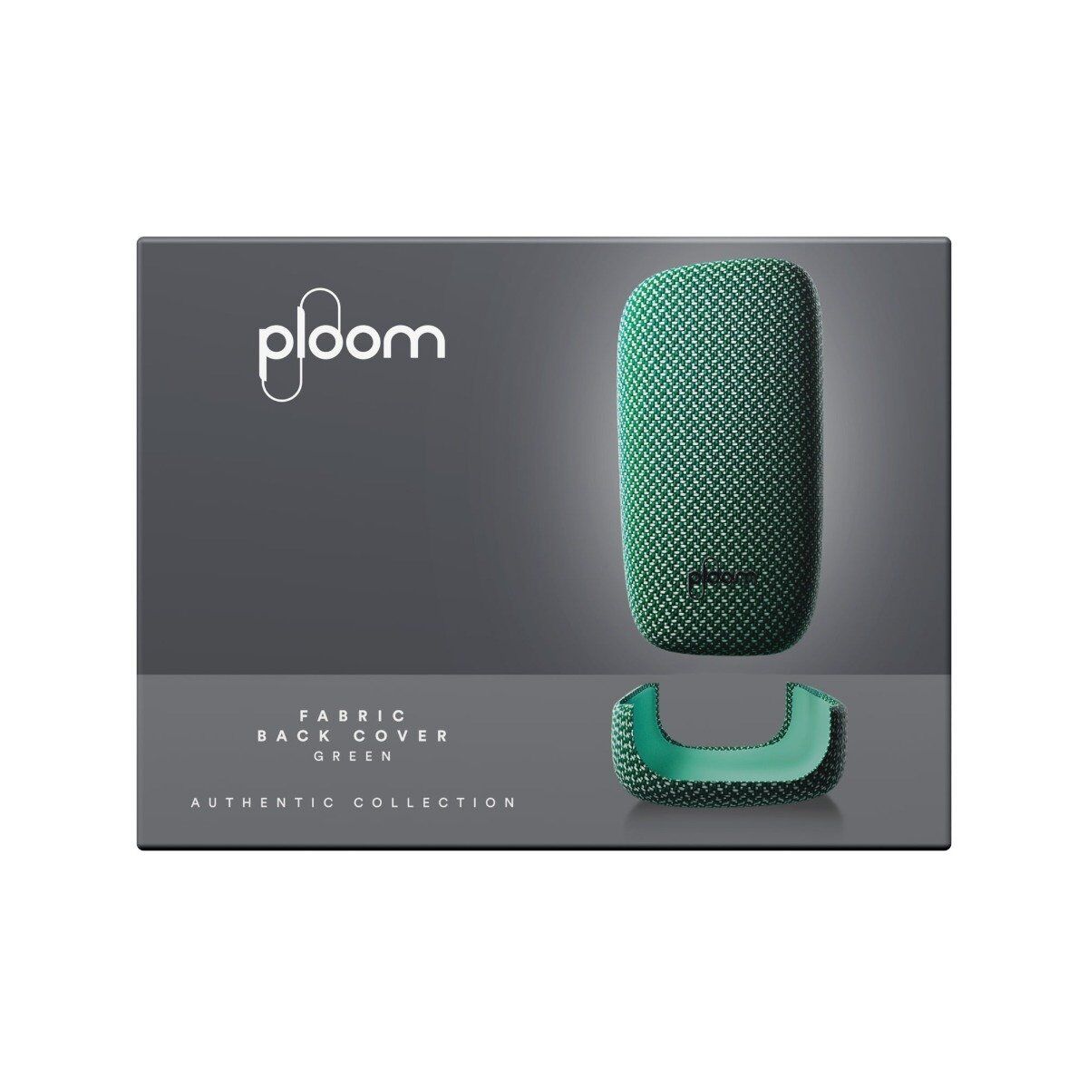 Ploom X Advanced fabric back cover ploom green inside front
