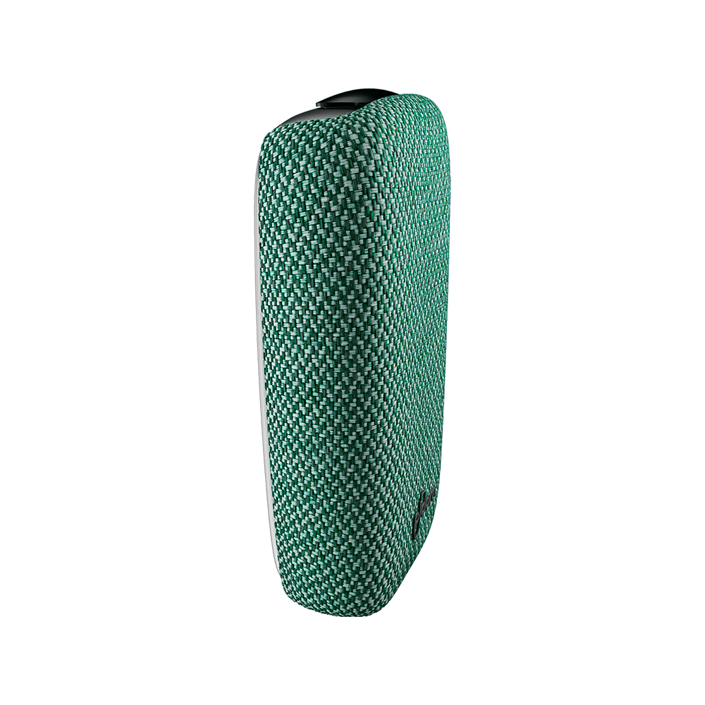 Ploom X Advanced fabric back cover ploom green extra angle
