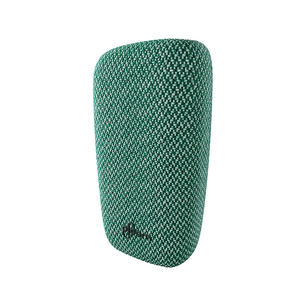 Ploom X Advanced fabric back cover ploom green inside front
