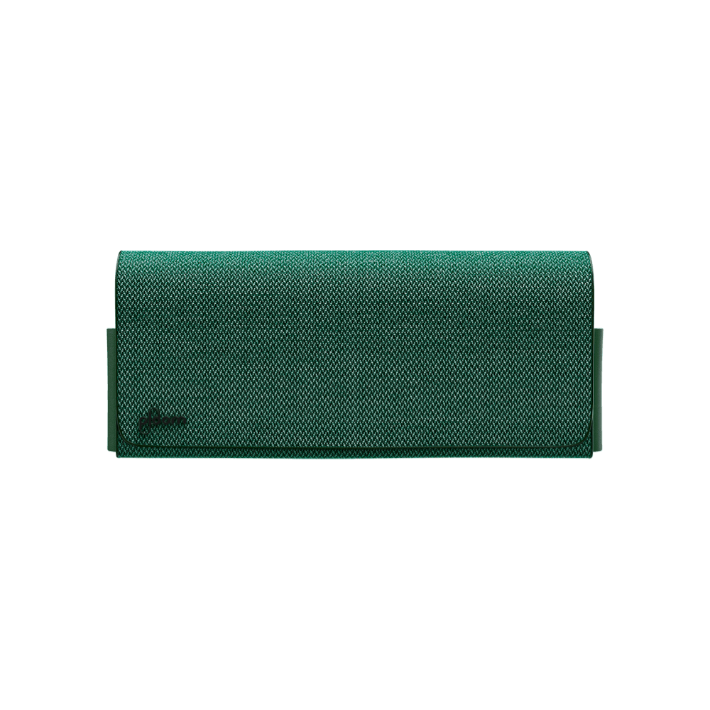 Ploom X Advanced fabric carry case green closed
